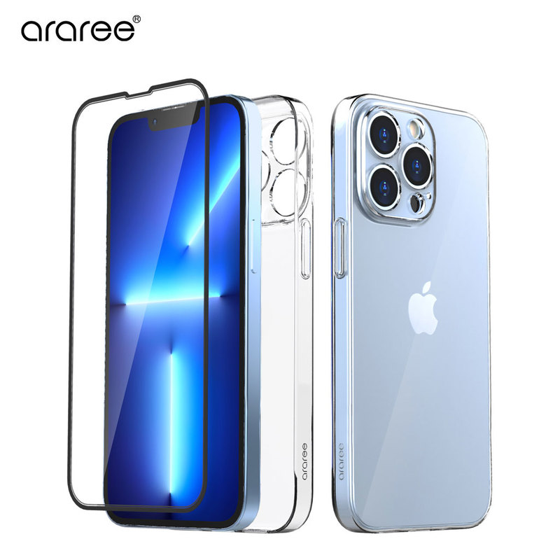 araree iPhone 13 Pro / 13 Pro Max用 core Nukin 360 フルカバー クリア