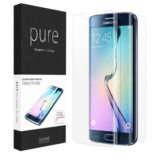 Galaxy S6 edge 全画面保護フィルム Pure
